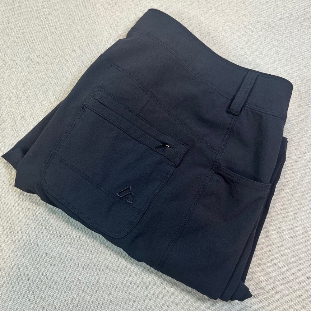 Alpine Design Hiking Pants Womens 14 Black Nylon Spandex Outdoor Cargo Classic